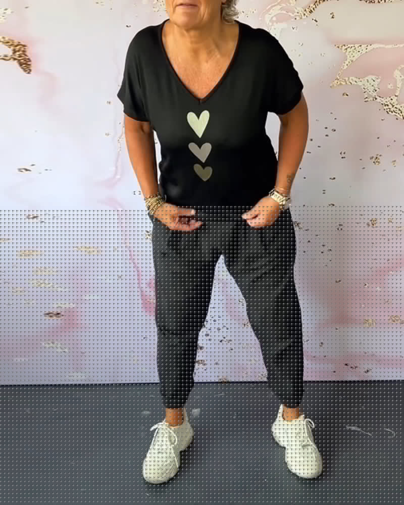 Comfortable Casual Pants with Solid Color Pocket