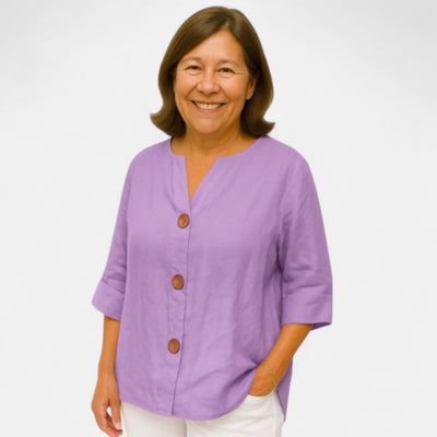 Nina™ | Comfortable Loose-Fit Blouse