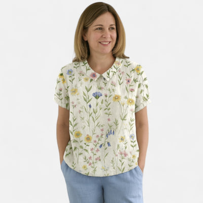 Nina™ | Floral Print Blouse